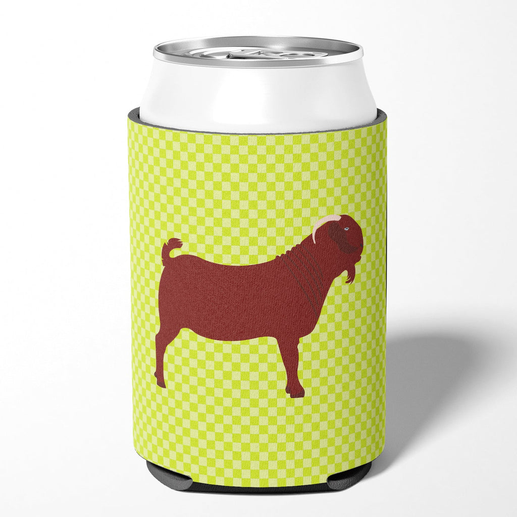 Kalahari Red Goat Green Can or Bottle Hugger Cooler Sleeve for Standard 12 oz Cans, Insulated Foam Beer & Soda Can Hugger Reusable