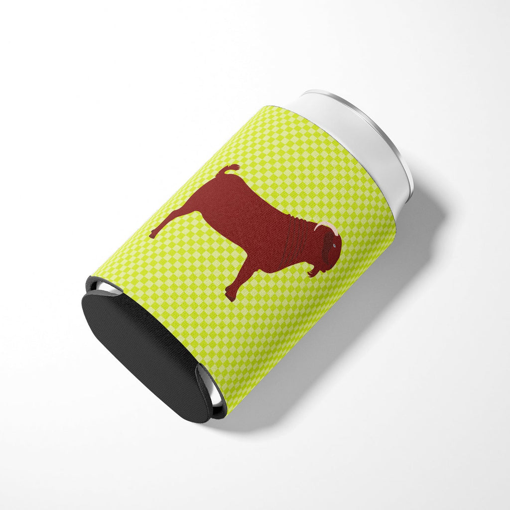 Kalahari Red Goat Green Can or Bottle Hugger Cooler Sleeve for Standard 12 oz Cans, Insulated Foam Beer & Soda Can Hugger Reusable