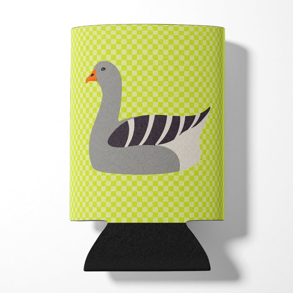 Pilgrim Goose Green Can or Bottle Hugger Cooler Sleeve for Standard 12 oz Cans, Insulated Foam Beer & Soda Can Hugger Reusable