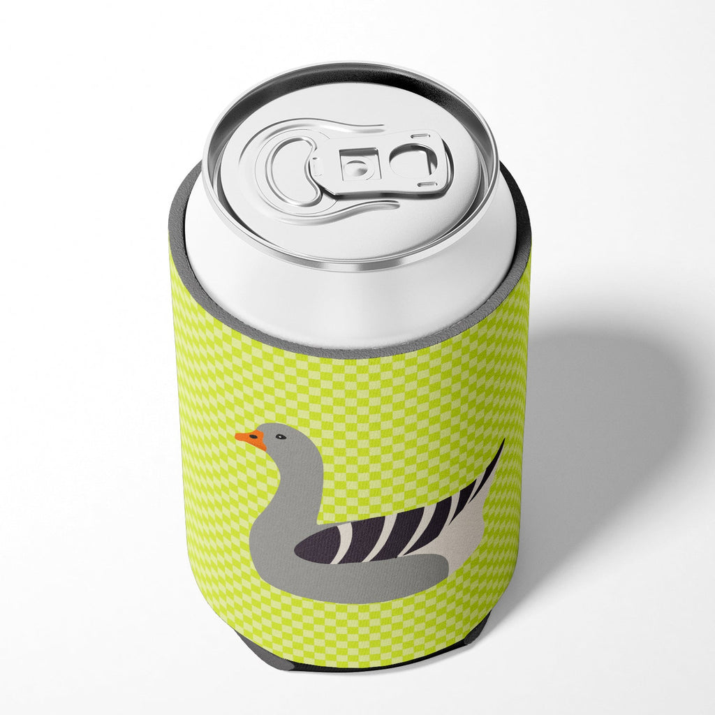 Pilgrim Goose Green Can or Bottle Hugger Cooler Sleeve for Standard 12 oz Cans, Insulated Foam Beer & Soda Can Hugger Reusable