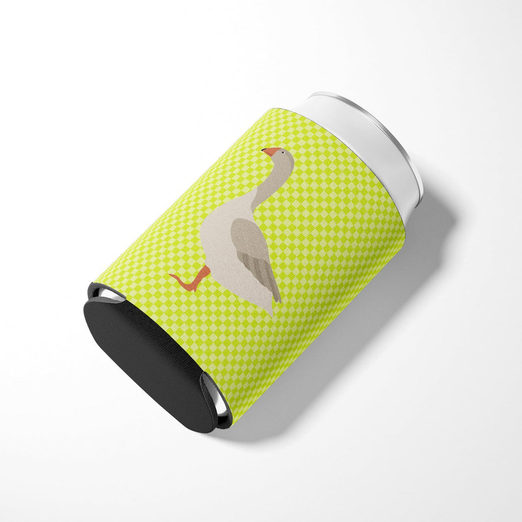 Steinbacher Goose Green Can or Bottle Hugger Cooler Sleeve for Standard 12 oz Cans, Insulated Foam Beer & Soda Can Hugger Reusable