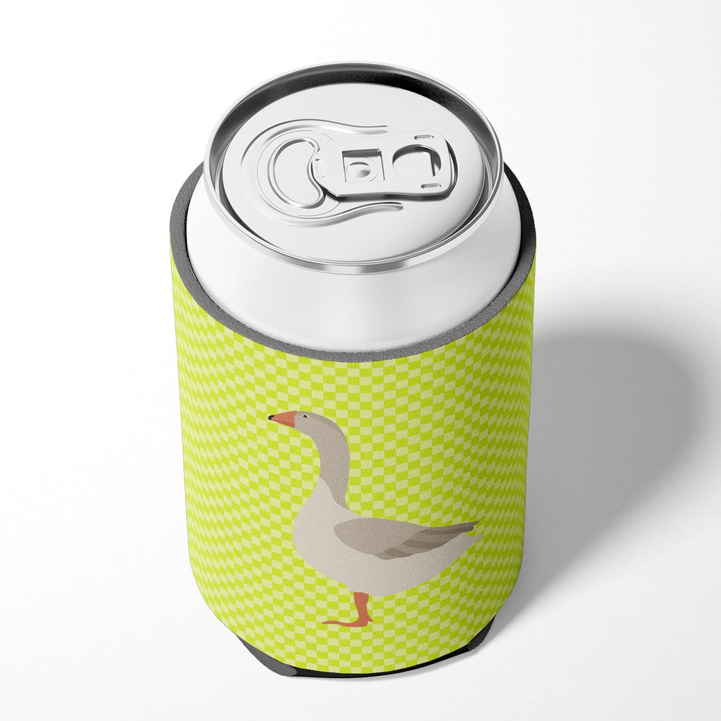 Steinbacher Goose Green Can or Bottle Hugger Cooler Sleeve for Standard 12 oz Cans, Insulated Foam Beer & Soda Can Hugger Reusable