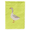 Steinbacher Goose Green House Flag 28x40 Porch Sleeve Pole Decorative Outside Yard Banner Artwork Wall Hanging, Polyester