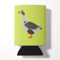 West of England Goose Green Can or Bottle Hugger Cooler Sleeve for Standard 12 oz Cans, Insulated Foam Beer & Soda Can Hugger Reusable