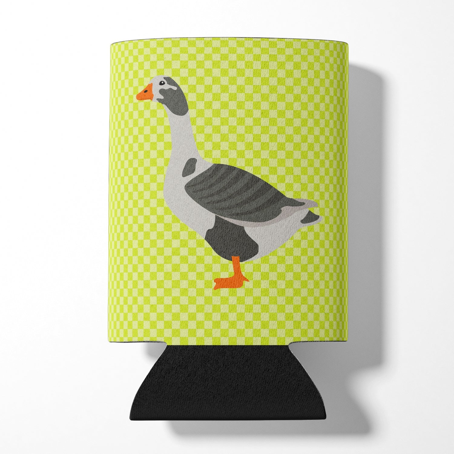 West of England Goose Green Can or Bottle Hugger Cooler Sleeve for Standard 12 oz Cans, Insulated Foam Beer & Soda Can Hugger Reusable