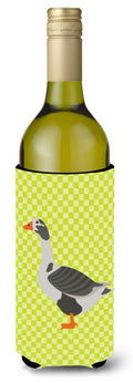 West of England Goose Green Wine Bottle Hugger Gift Sleeve for Standard 750 ml Bottles, Insulated Reusable Also Fits Mini Shot & Pint Bottles