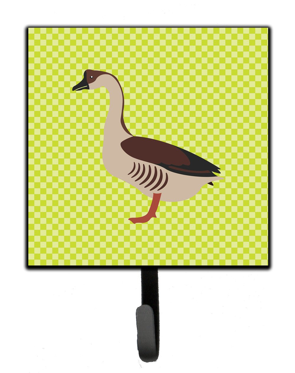 Chinese Goose Green Leash or Key Holder Wall Hooks, Key Hooks Holder, Coat Rack Wall Mount, Coat Hooks, Hooks for Hanging Keys, Towels, Aprons, Leashes