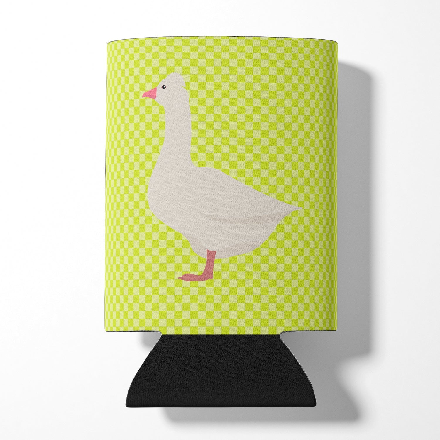 Roman Goose Green Can or Bottle Hugger Cooler Sleeve for Standard 12 oz Cans, Insulated Foam Beer & Soda Can Hugger Reusable