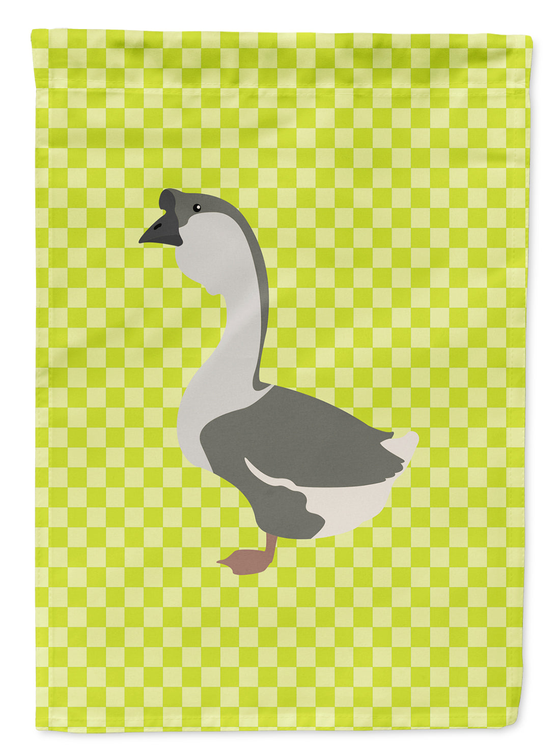 African Goose Green Garden Flag Mailbox Decorative Yard Banner Outside Patio Artwork for Flower Beds, Garden Size, Multicolor