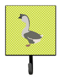 African Goose Green Leash or Key Holder Wall Hooks, Key Hooks Holder, Coat Rack Wall Mount, Coat Hooks, Hooks for Hanging Keys, Towels, Aprons, Leashes