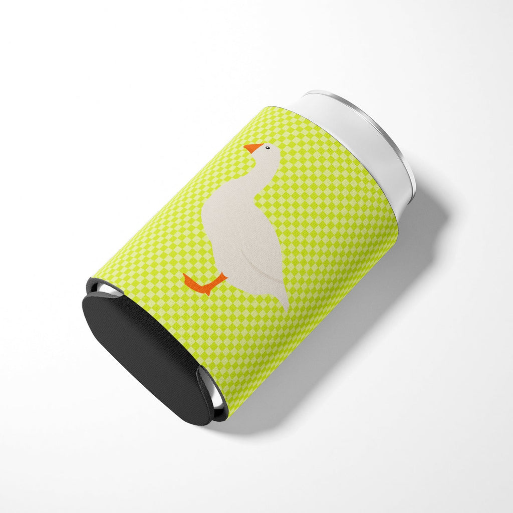 Shire Horse Green Can or Bottle Hugger Cooler Sleeve for Standard 12 oz Cans, Insulated Foam Beer & Soda Can Hugger Reusable