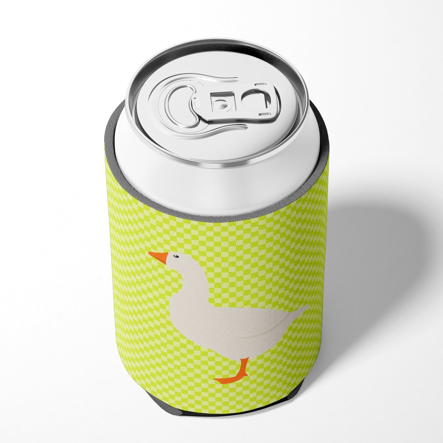 Shire Horse Green Can or Bottle Hugger Cooler Sleeve for Standard 12 oz Cans, Insulated Foam Beer & Soda Can Hugger Reusable