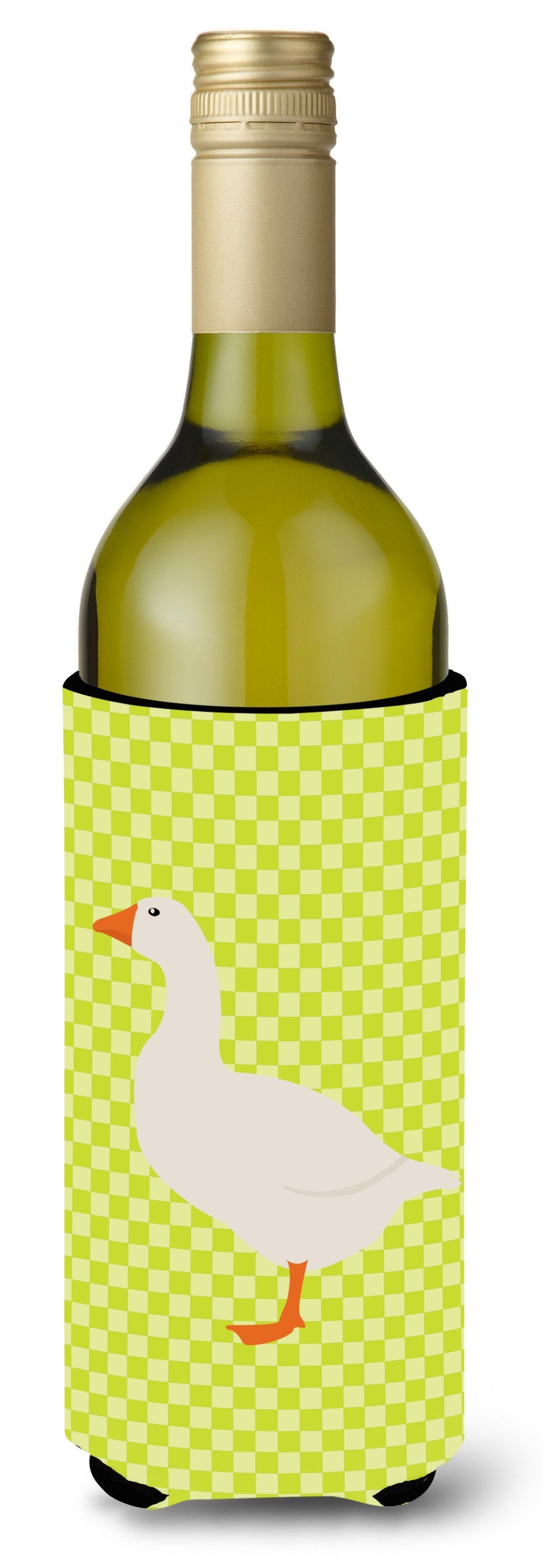 Shire Horse Green Wine Bottle Hugger Gift Sleeve for Standard 750 ml Bottles, Insulated Reusable Also Fits Mini Shot & Pint Bottles