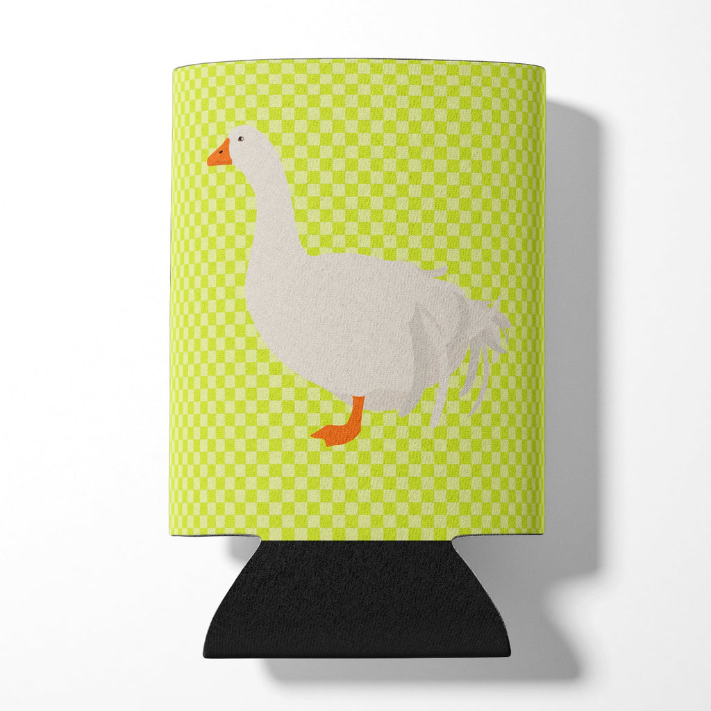 Sebastopol Goose Green Can or Bottle Hugger Cooler Sleeve for Standard 12 oz Cans, Insulated Foam Beer & Soda Can Hugger Reusable