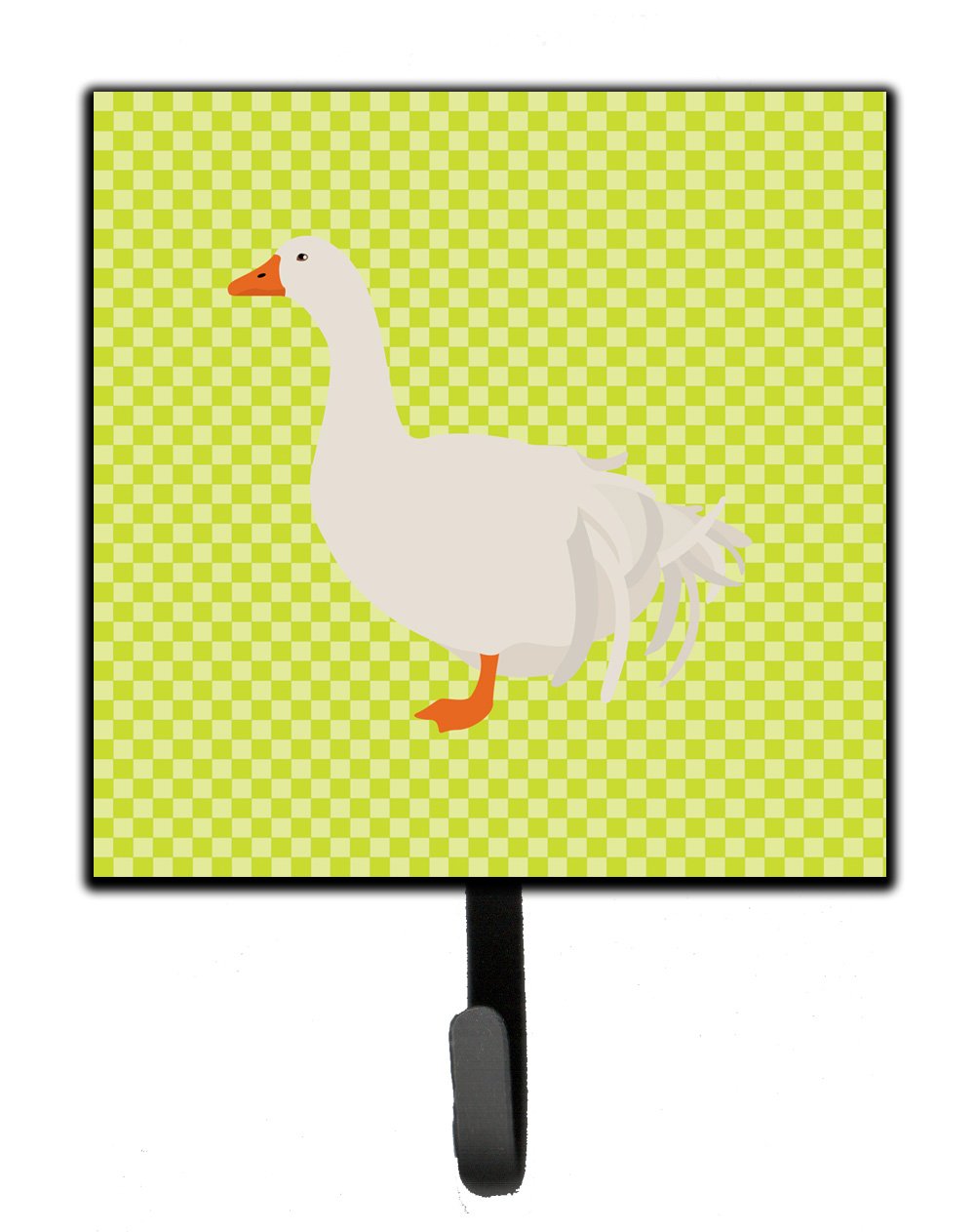 Sebastopol Goose Green Leash or Key Holder Wall Hooks, Key Hooks Holder, Coat Rack Wall Mount, Coat Hooks, Hooks for Hanging Keys, Towels, Aprons, Leashes