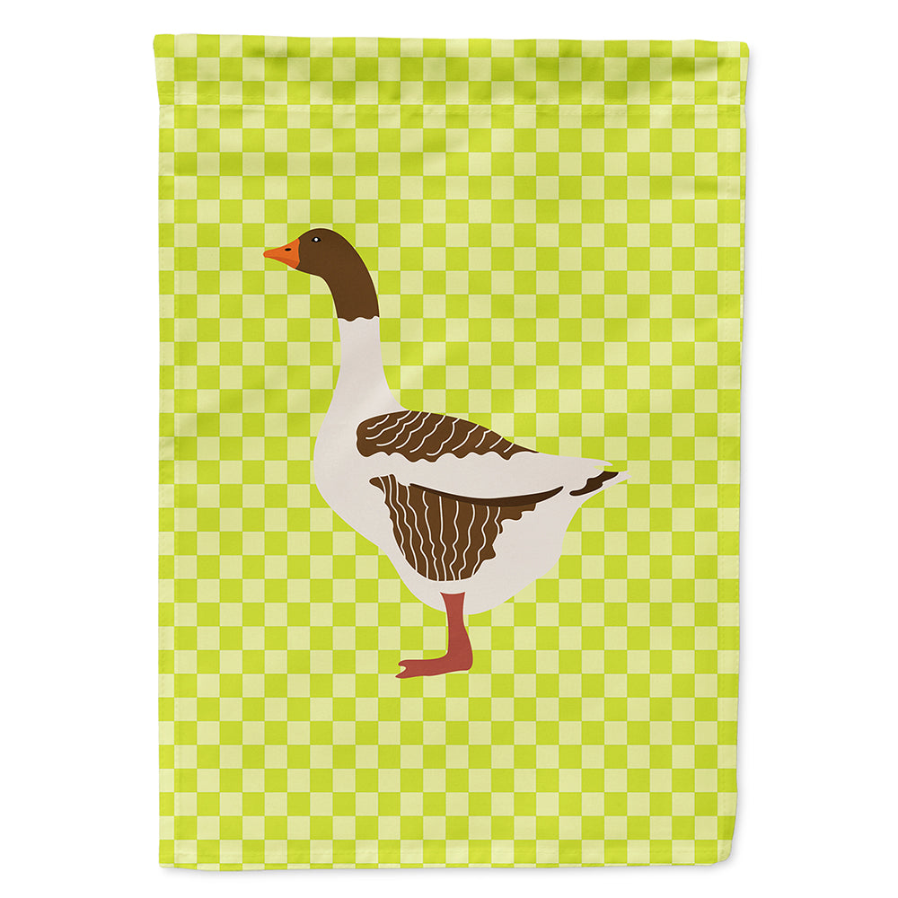 Pomeranian Rogener Goose Green House Flag 28x40 Porch Sleeve Pole Decorative Outside Yard Banner Artwork Wall Hanging, Polyester