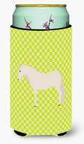 Paso Fino Horse Green Tall Boy Hugger Can Cooler Sleeve Machine Washable Drink Collapsible Insulator Beverage Insulated Holder