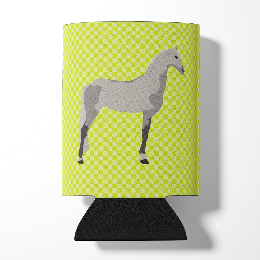 Orlov Trotter Horse Green Can or Bottle Hugger Cooler Sleeve for Standard 12 oz Cans, Insulated Foam Beer & Soda Can Hugger Reusable