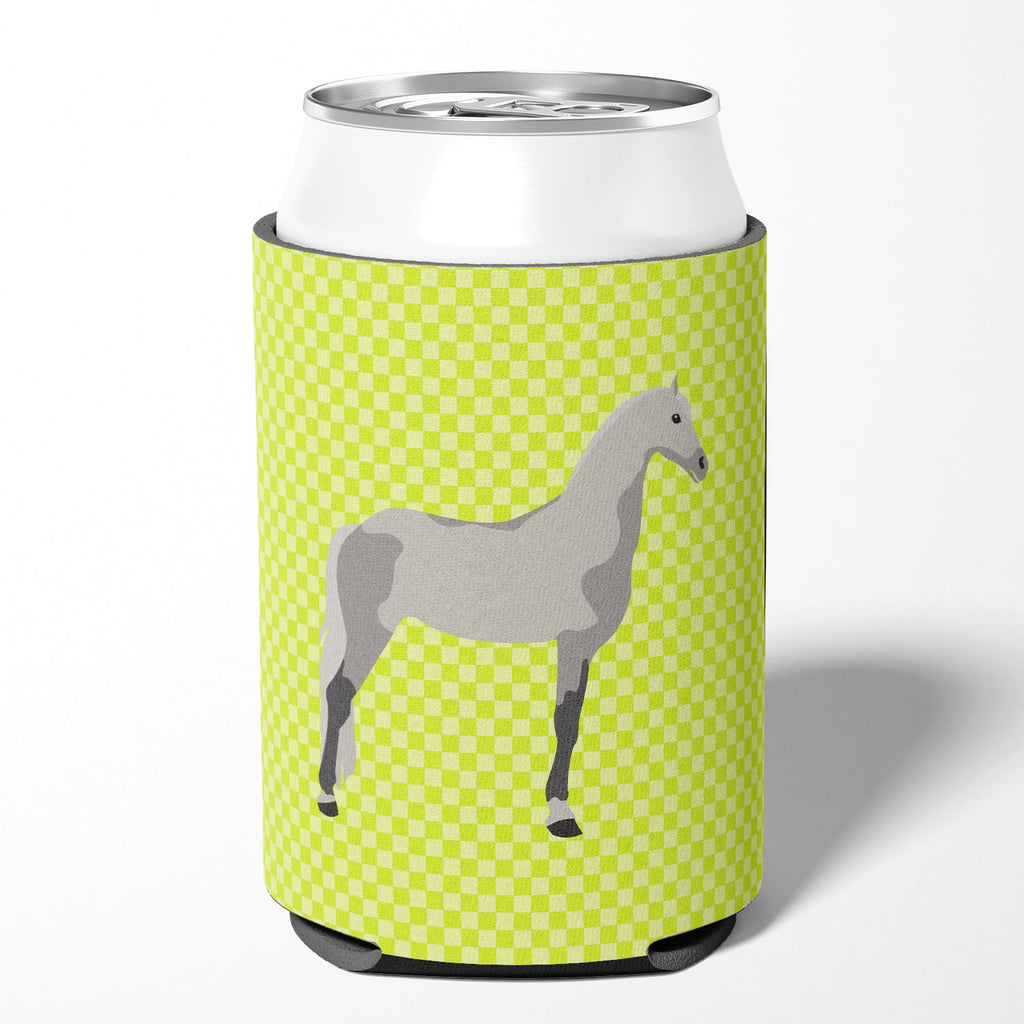 Orlov Trotter Horse Green Can or Bottle Hugger Cooler Sleeve for Standard 12 oz Cans, Insulated Foam Beer & Soda Can Hugger Reusable