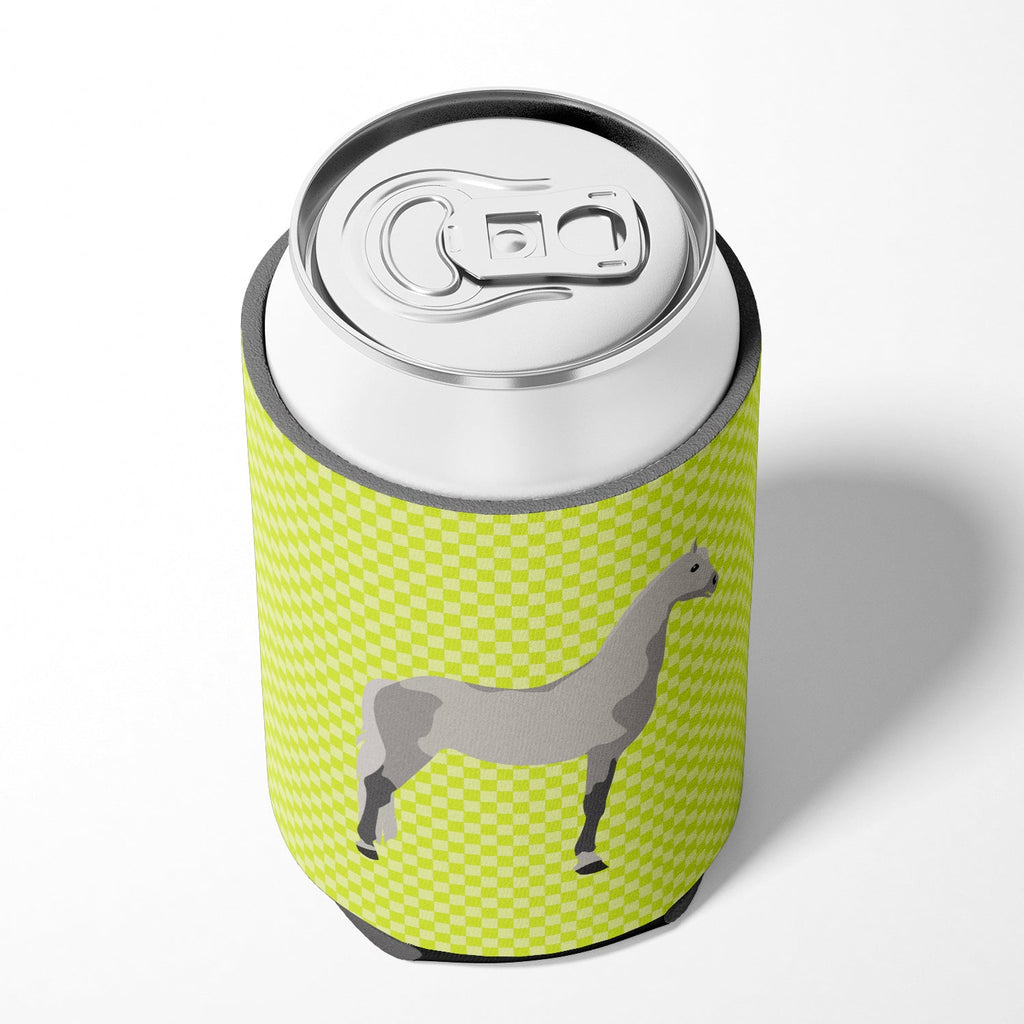 Orlov Trotter Horse Green Can or Bottle Hugger Cooler Sleeve for Standard 12 oz Cans, Insulated Foam Beer & Soda Can Hugger Reusable