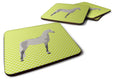 Orlov Trotter Horse Green Foam Coasters Set of 4 Cup Coasters for Indoor Outdoor, Tabletop Protection, Anti Slip, Mouse pad Material
