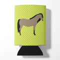 Welsh Pony Horse Green Can or Bottle Hugger Cooler Sleeve for Standard 12 oz Cans, Insulated Foam Beer & Soda Can Hugger Reusable