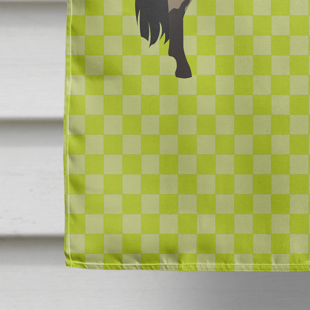 Welsh Pony Horse Green House Flag 28x40 Porch Sleeve Pole Decorative Outside Yard Banner Artwork Wall Hanging, Polyester