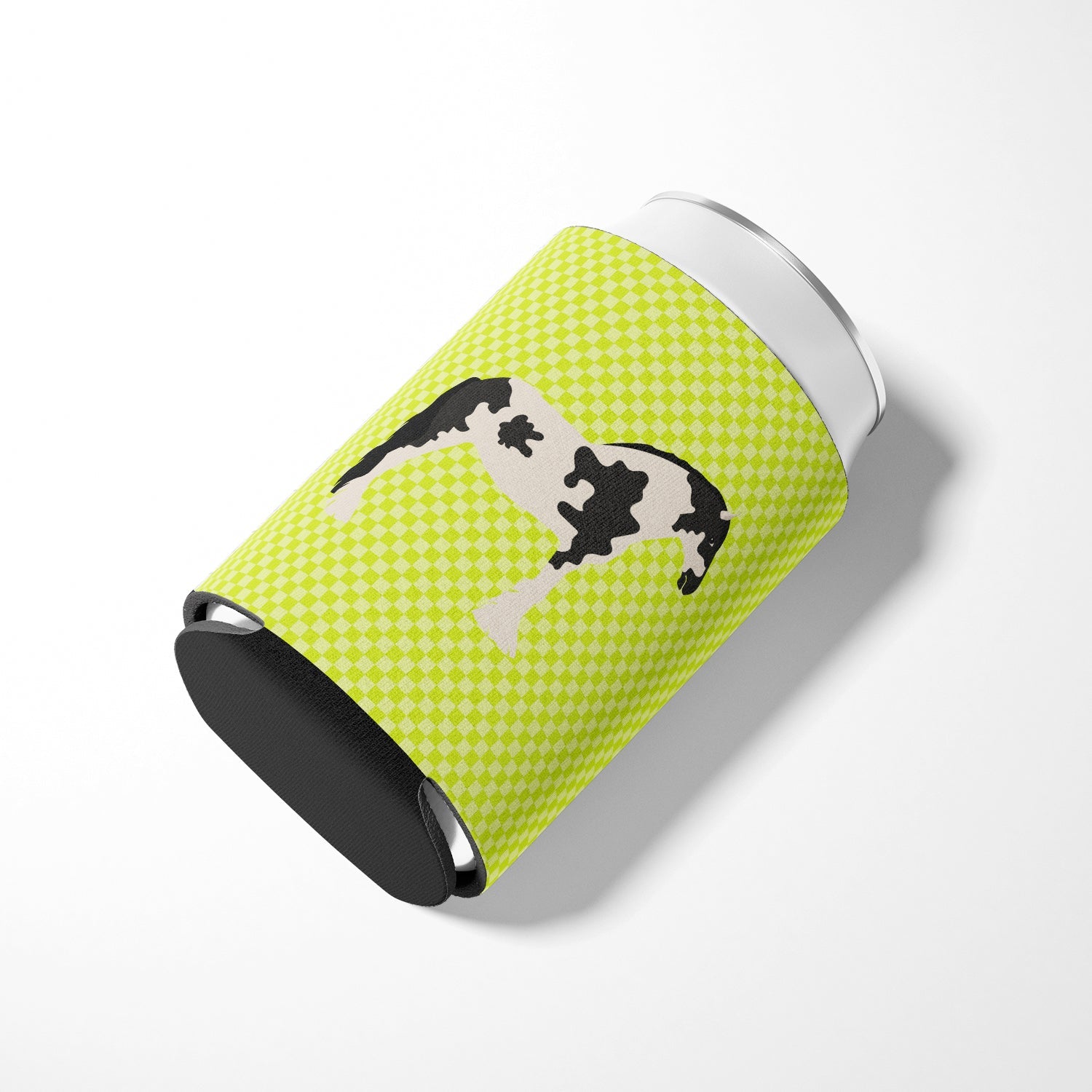 Cyldesdale Horse Green Can or Bottle Hugger Cooler Sleeve for Standard 12 oz Cans, Insulated Foam Beer & Soda Can Hugger Reusable