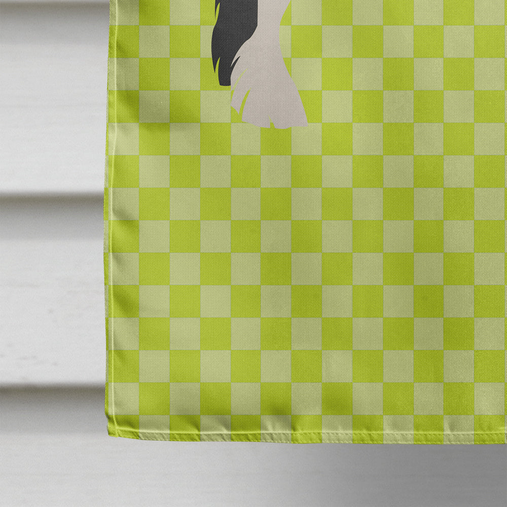 Cyldesdale Horse Green House Flag 28x40 Porch Sleeve Pole Decorative Outside Yard Banner Artwork Wall Hanging, Polyester