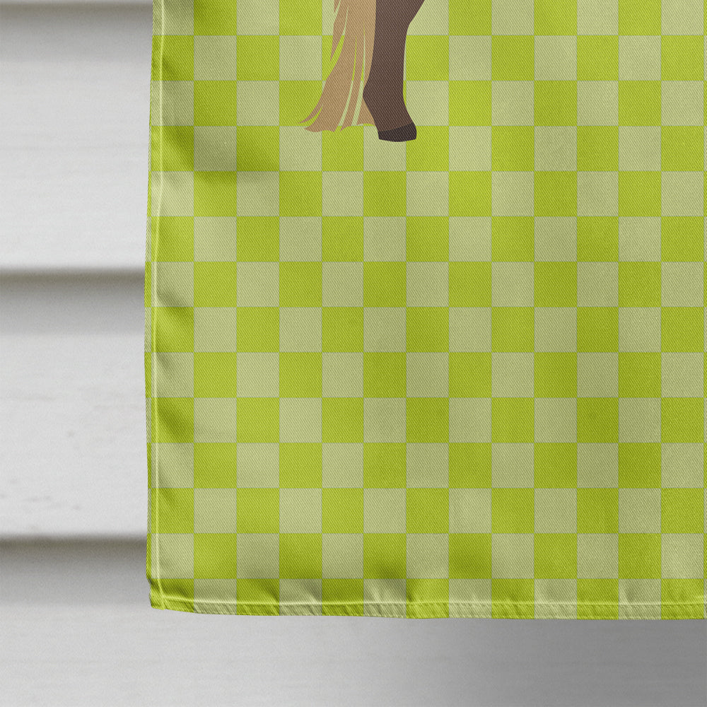 Shetland Pony Horse Green House Flag 28x40 Porch Sleeve Pole Decorative Outside Yard Banner Artwork Wall Hanging, Polyester