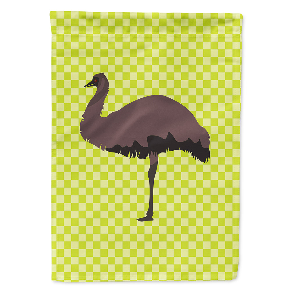 Emu Green House Flag 28x40 Porch Sleeve Pole Decorative Outside Yard Banner Artwork Wall Hanging, Polyester