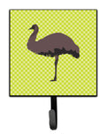 Emu Green Leash or Key Holder Wall Hooks, Key Hooks Holder, Coat Rack Wall Mount, Coat Hooks, Hooks for Hanging Keys, Towels, Aprons, Leashes