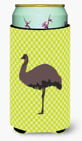 Emu Green Tall Boy Hugger Can Cooler Sleeve Machine Washable Drink Collapsible Insulator Beverage Insulated Holder