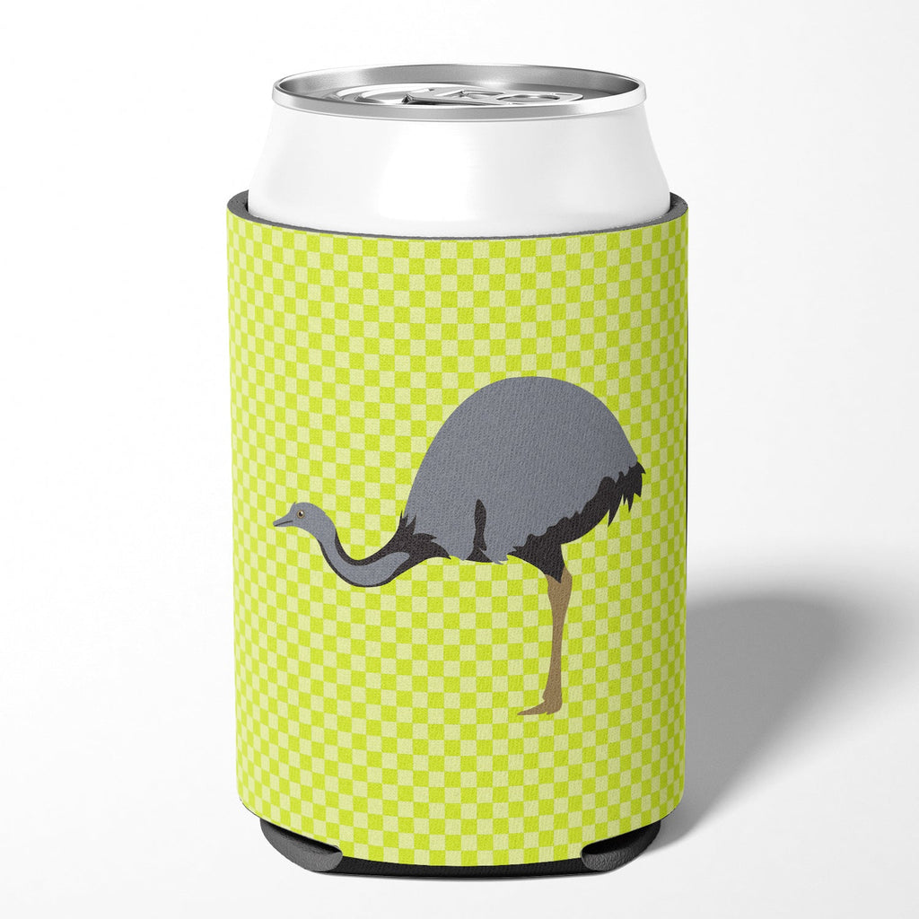 Rhea Green Can or Bottle Hugger Cooler Sleeve for Standard 12 oz Cans, Insulated Foam Beer & Soda Can Hugger Reusable