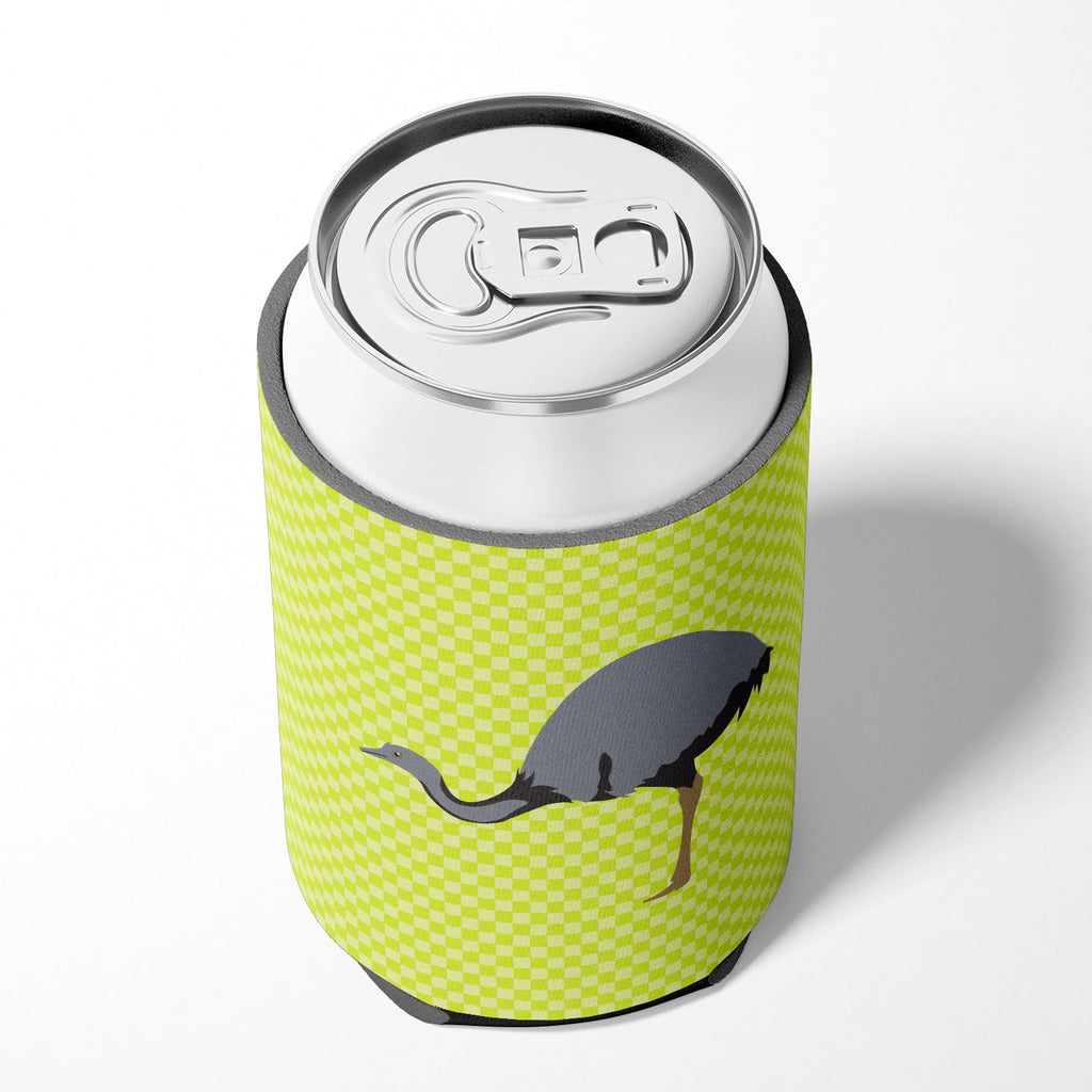 Rhea Green Can or Bottle Hugger Cooler Sleeve for Standard 12 oz Cans, Insulated Foam Beer & Soda Can Hugger Reusable