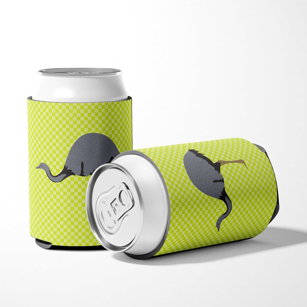 Rhea Green Can or Bottle Hugger Cooler Sleeve for Standard 12 oz Cans, Insulated Foam Beer & Soda Can Hugger Reusable