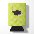 Common Ostrich Green Can or Bottle Hugger Cooler Sleeve for Standard 12 oz Cans, Insulated Foam Beer & Soda Can Hugger Reusable