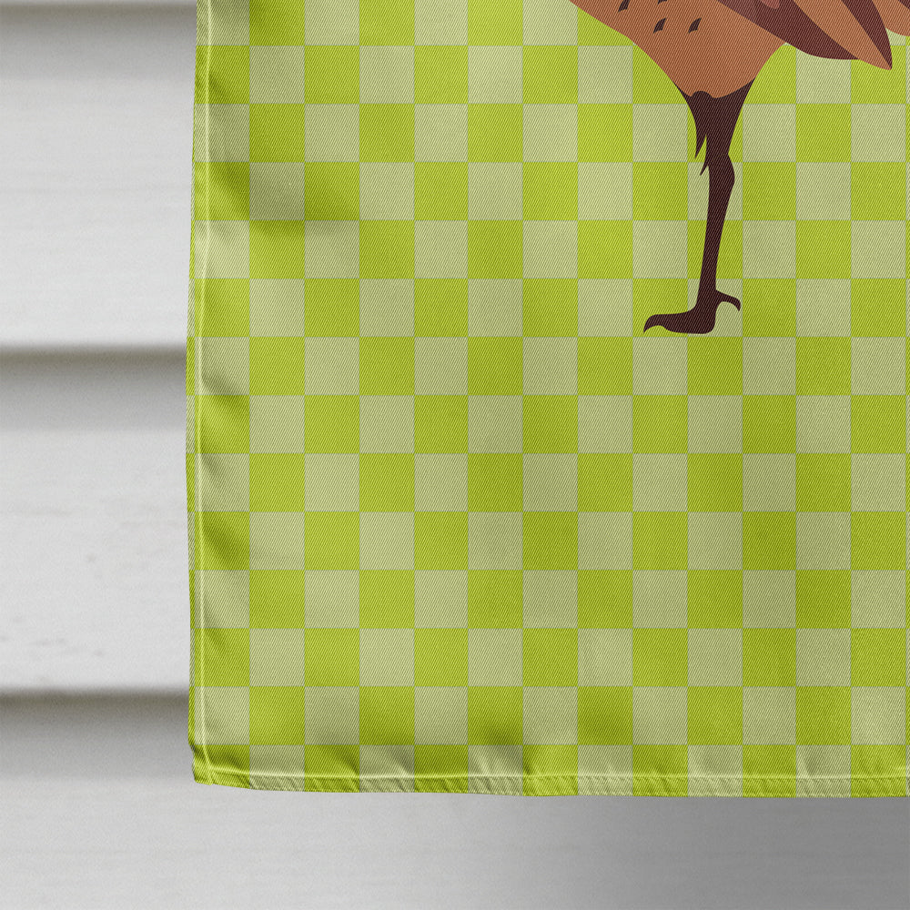 Ring-necked Common Pheasant Green House Flag 28x40 Porch Sleeve Pole Decorative Outside Yard Banner Artwork Wall Hanging, Polyester