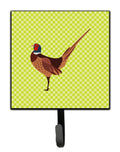 Ring-necked Common Pheasant Green Leash or Key Holder Wall Hooks, Key Hooks Holder, Coat Rack Wall Mount, Coat Hooks, Hooks for Hanging Keys, Towels, Aprons, Leashes