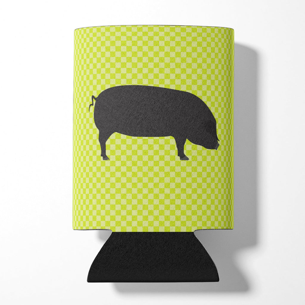 Devon Large Black Pig Green Can or Bottle Hugger Cooler Sleeve for Standard 12 oz Cans, Insulated Foam Beer & Soda Can Hugger Reusable