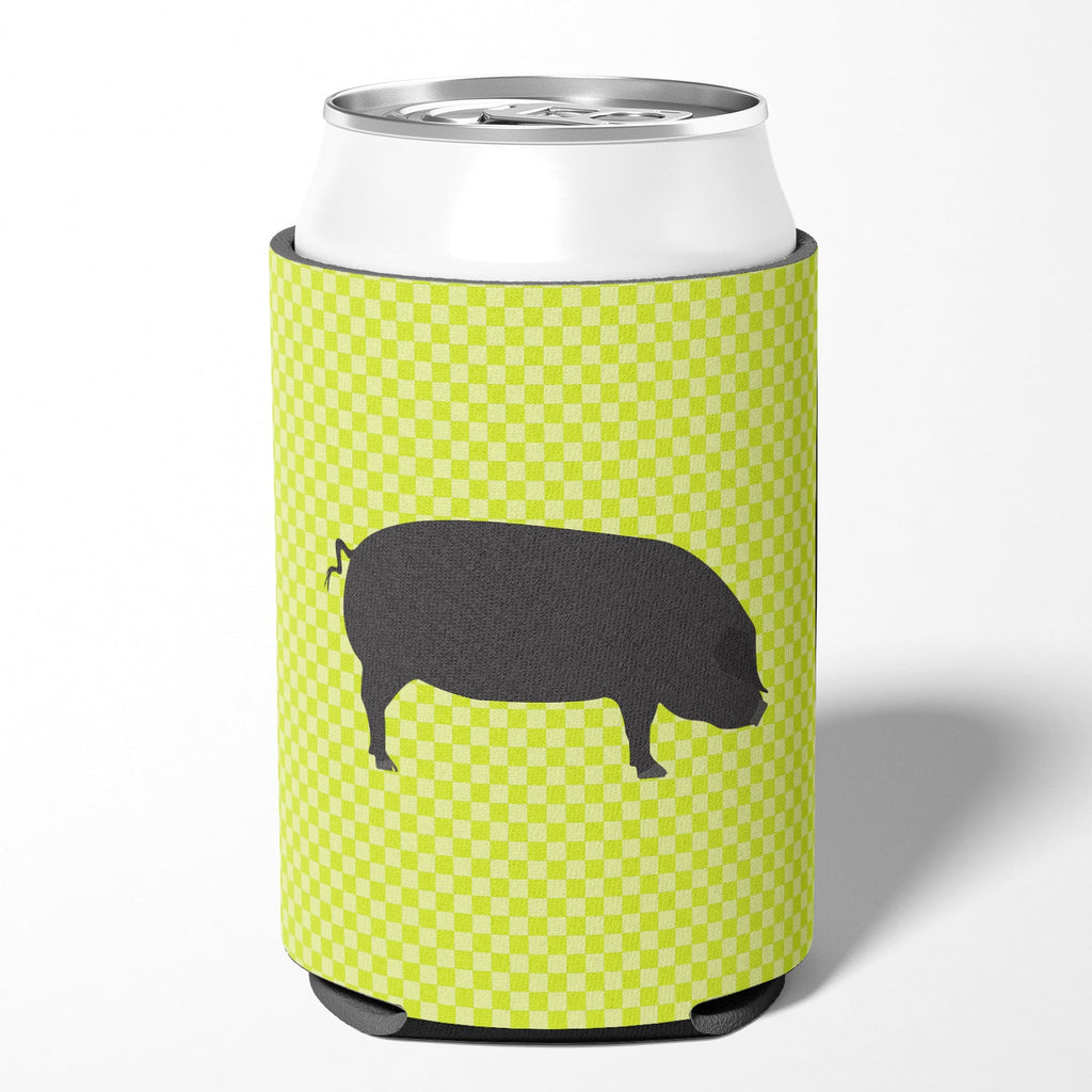 Devon Large Black Pig Green Can or Bottle Hugger Cooler Sleeve for Standard 12 oz Cans, Insulated Foam Beer & Soda Can Hugger Reusable