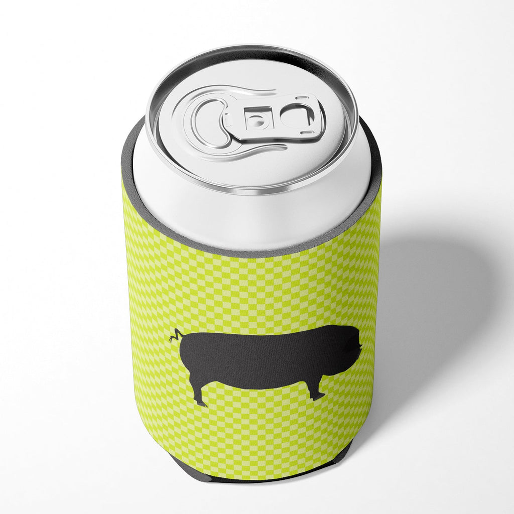 Devon Large Black Pig Green Can or Bottle Hugger Cooler Sleeve for Standard 12 oz Cans, Insulated Foam Beer & Soda Can Hugger Reusable