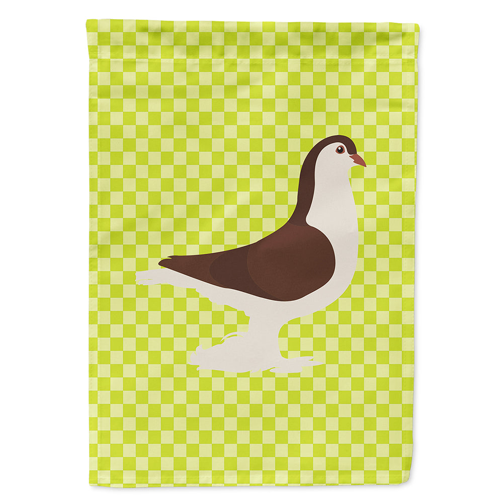 Large Pigeon Green House Flag 28x40 Porch Sleeve Pole Decorative Outside Yard Banner Artwork Wall Hanging, Polyester
