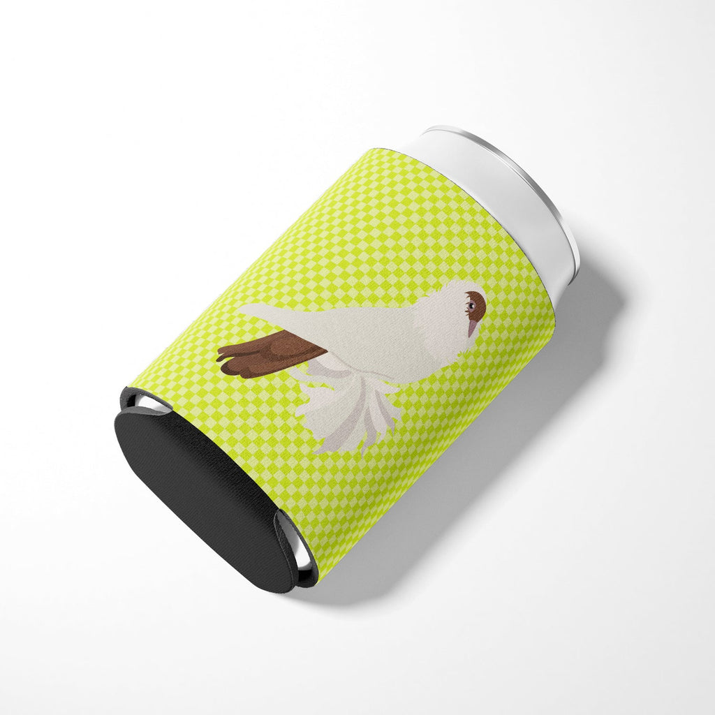 German Helmet Pigeon Green Can or Bottle Hugger Cooler Sleeve for Standard 12 oz Cans, Insulated Foam Beer & Soda Can Hugger Reusable
