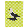 Saxon Fairy Swallow Pigeon Green House Flag 28x40 Porch Sleeve Pole Decorative Outside Yard Banner Artwork Wall Hanging, Polyester