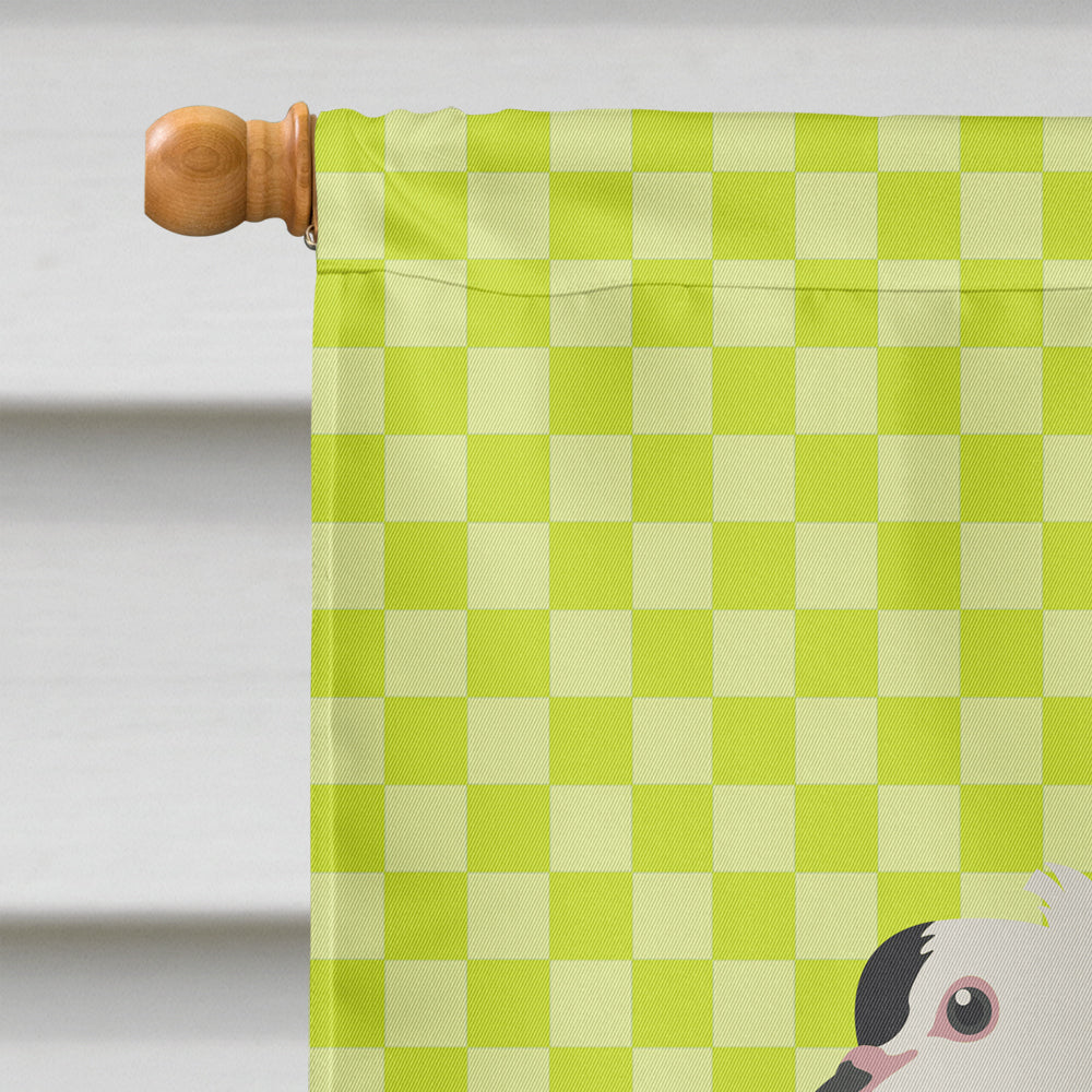Saxon Fairy Swallow Pigeon Green House Flag 28x40 Porch Sleeve Pole Decorative Outside Yard Banner Artwork Wall Hanging, Polyester
