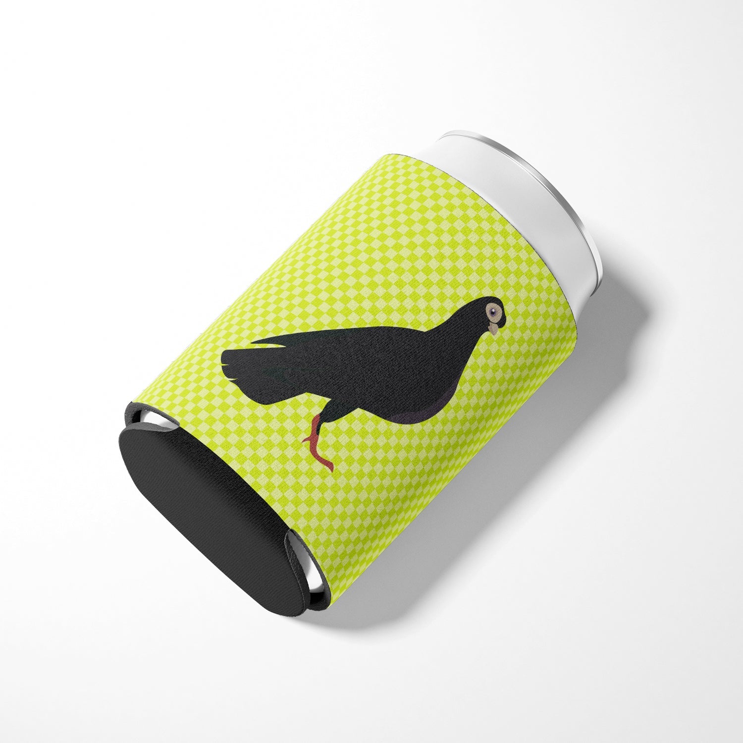 Budapest Highflyer Pigeon Green Can or Bottle Hugger Cooler Sleeve for Standard 12 oz Cans, Insulated Foam Beer & Soda Can Hugger Reusable