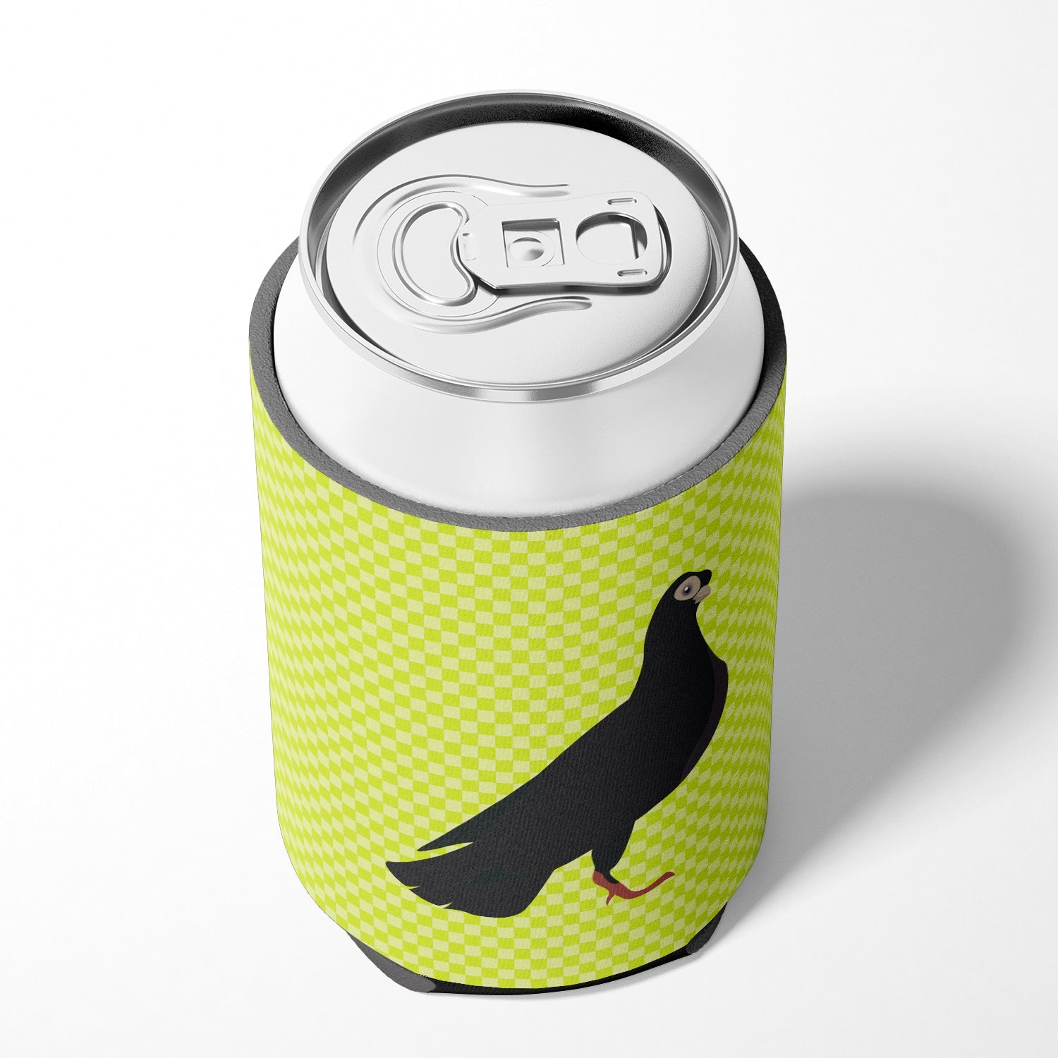 Budapest Highflyer Pigeon Green Can or Bottle Hugger Cooler Sleeve for Standard 12 oz Cans, Insulated Foam Beer & Soda Can Hugger Reusable