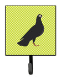 Budapest Highflyer Pigeon Green Leash or Key Holder Wall Hooks, Key Hooks Holder, Coat Rack Wall Mount, Coat Hooks, Hooks for Hanging Keys, Towels, Aprons, Leashes