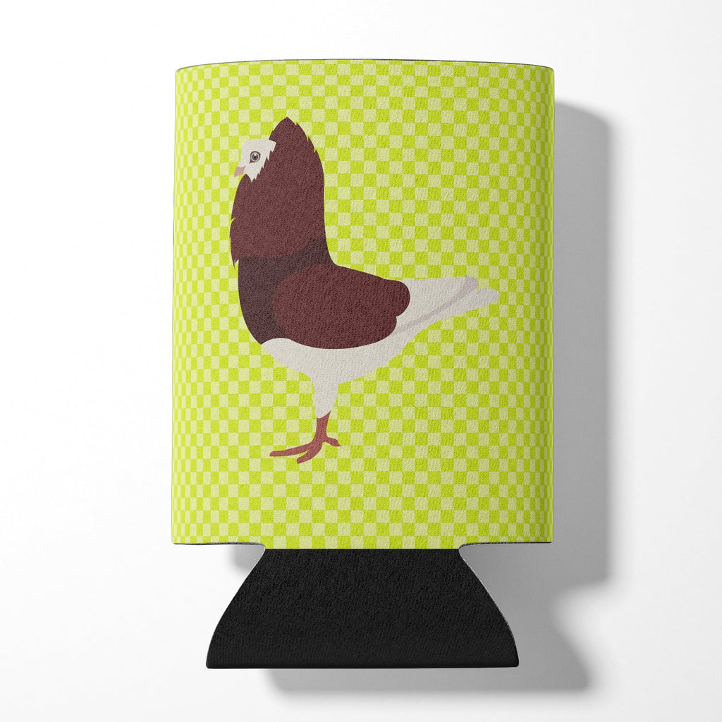 Capuchin Red Pigeon Green Can or Bottle Hugger Cooler Sleeve for Standard 12 oz Cans, Insulated Foam Beer & Soda Can Hugger Reusable